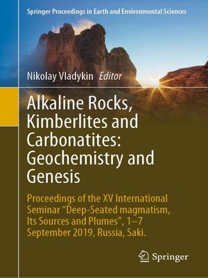 cover image of Alkaline Rocks, Kimberlites and Carbonatites